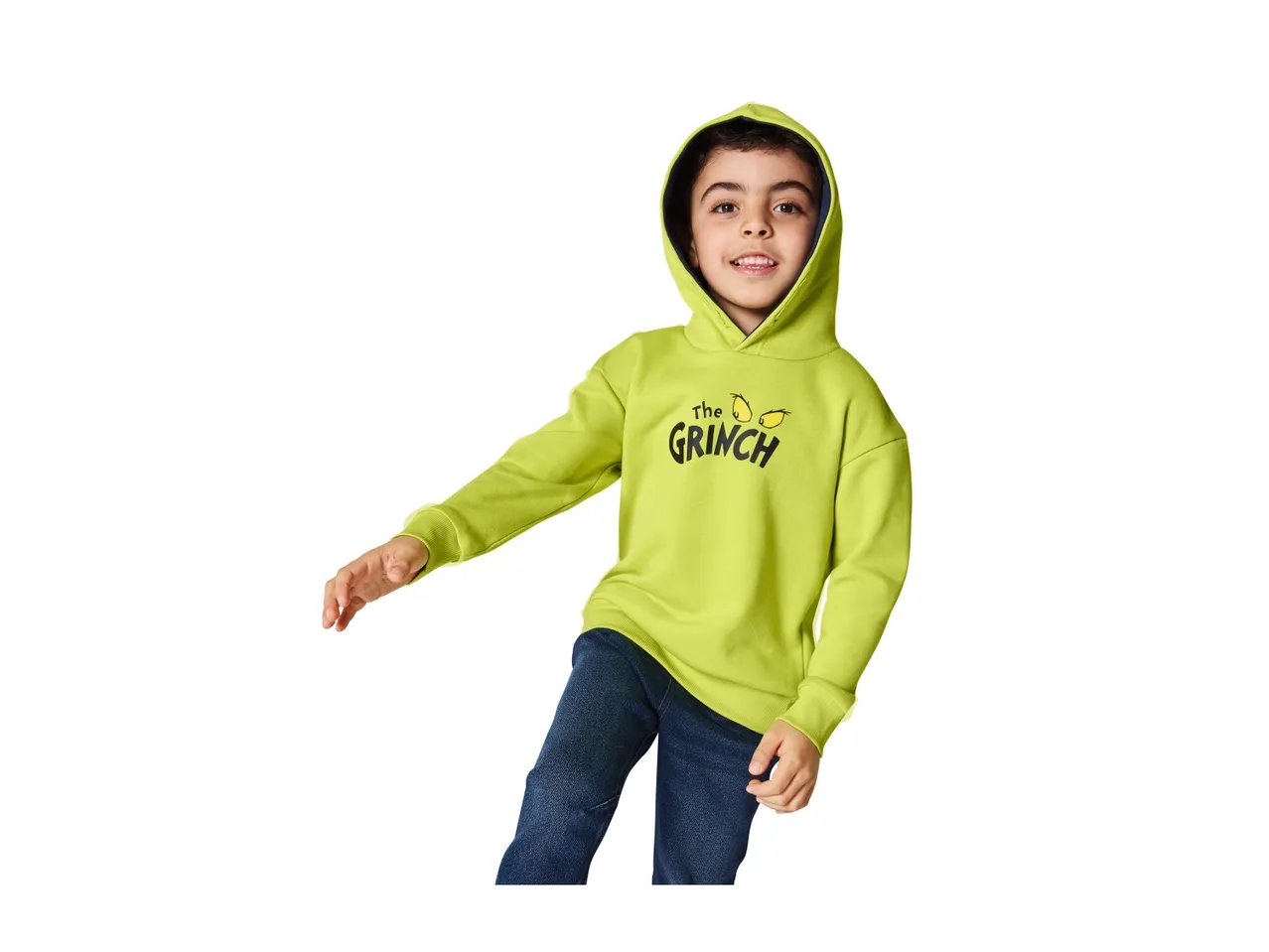 Felpa da bambino “Grinch”