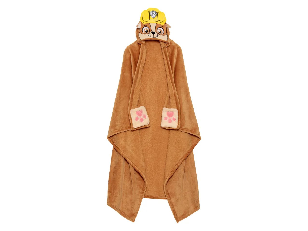 Coperta con cappuccio “Gabby’s Dollhouse, Paw Patrol”