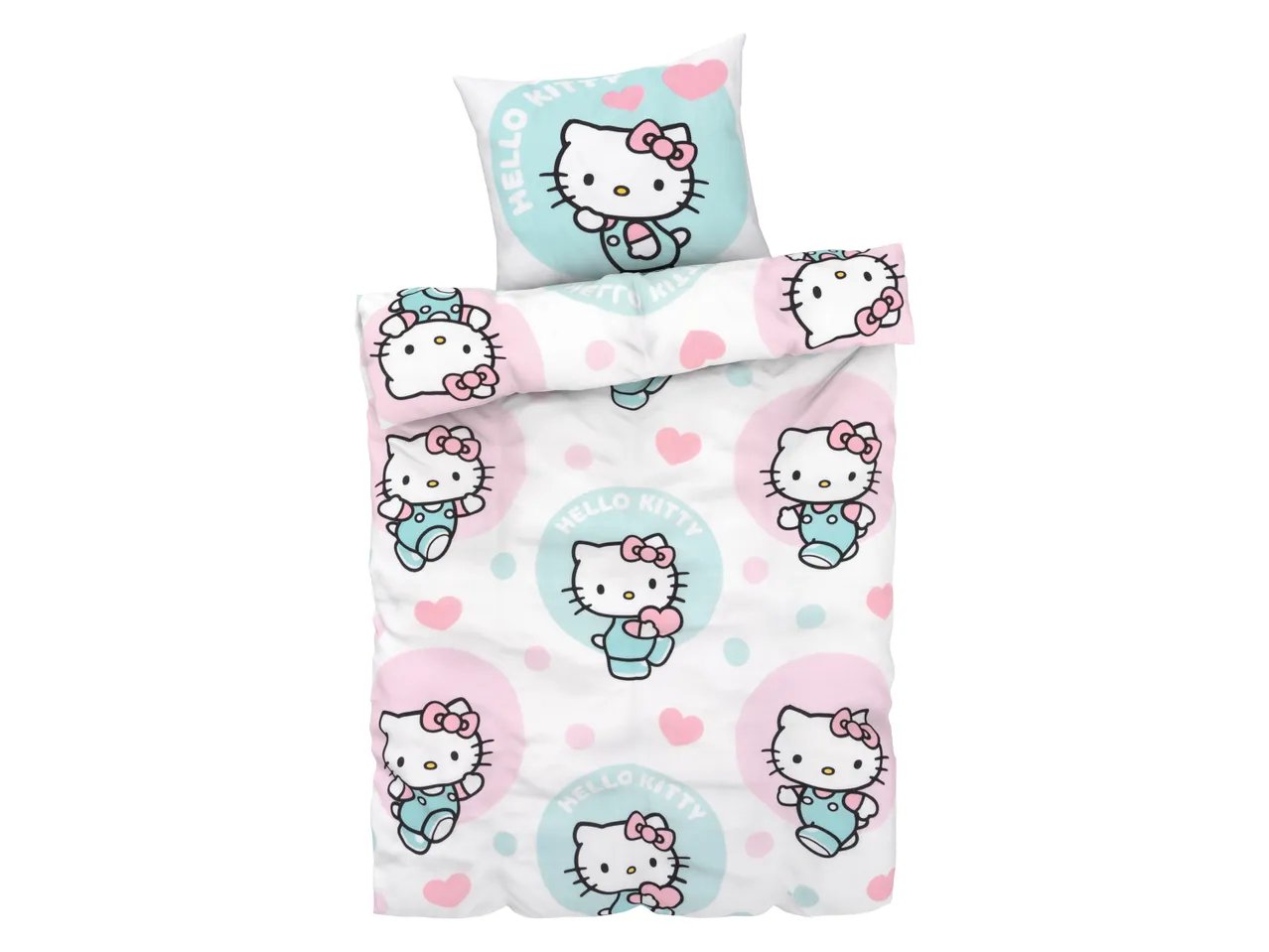 Parure copripiumino singolo “Hello Kitty, LOL, Minions, Paw Patrol, Peppa Pig”