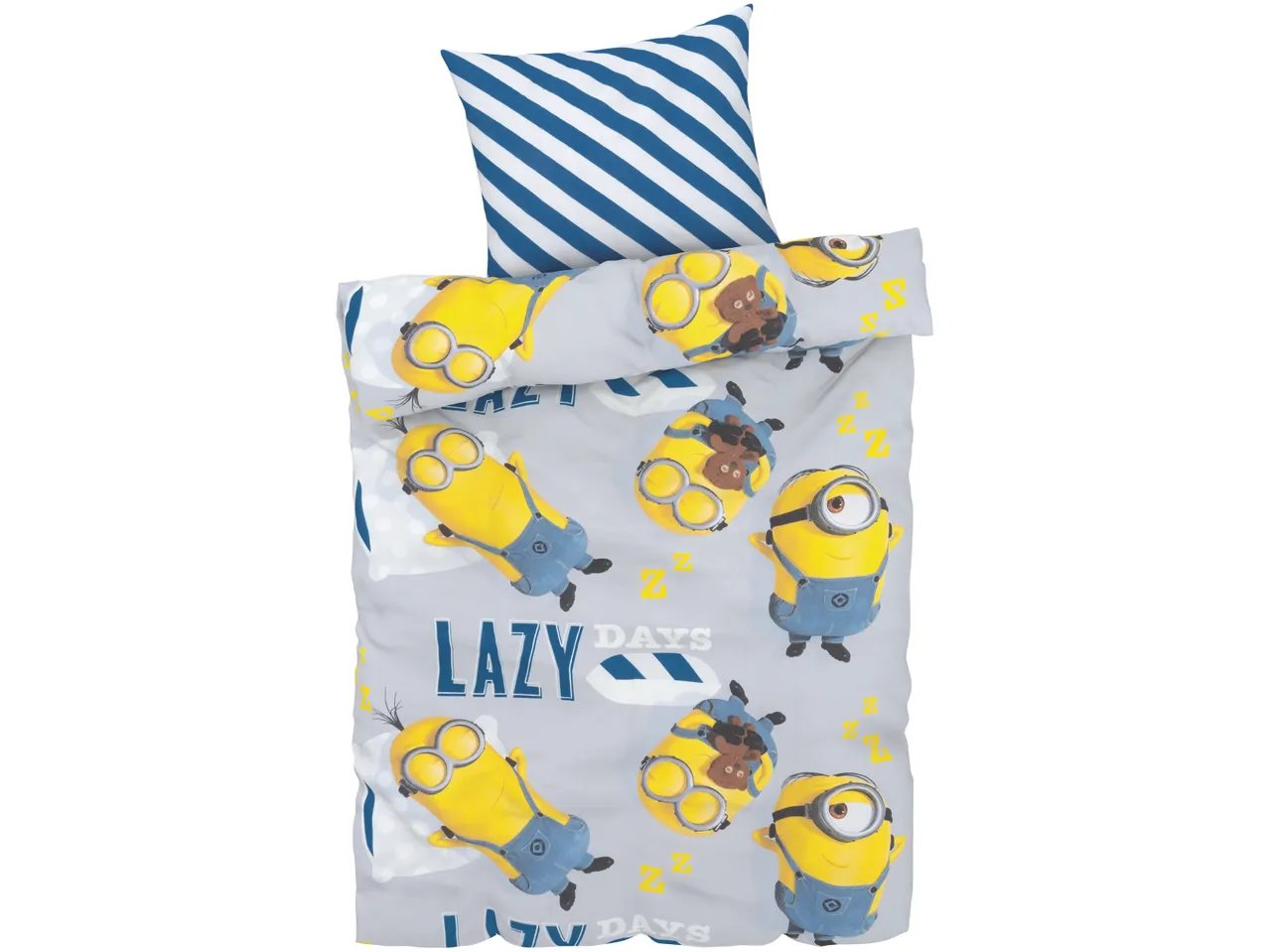 Parure copripiumino singolo “Hello Kitty, LOL, Minions, Paw Patrol, Peppa Pig”