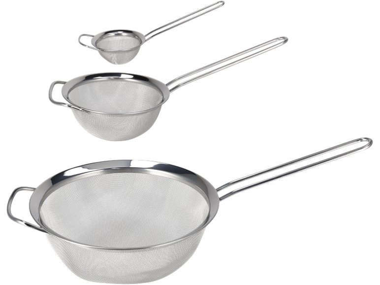 Set colini in acciaio, 3 pezzi
