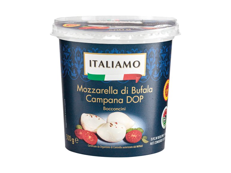 Bocconcini di Mozzarella di Bufala Campana DOP