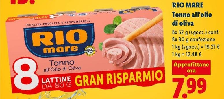 Rio Mare - Tonno All'Olio Di Oliva