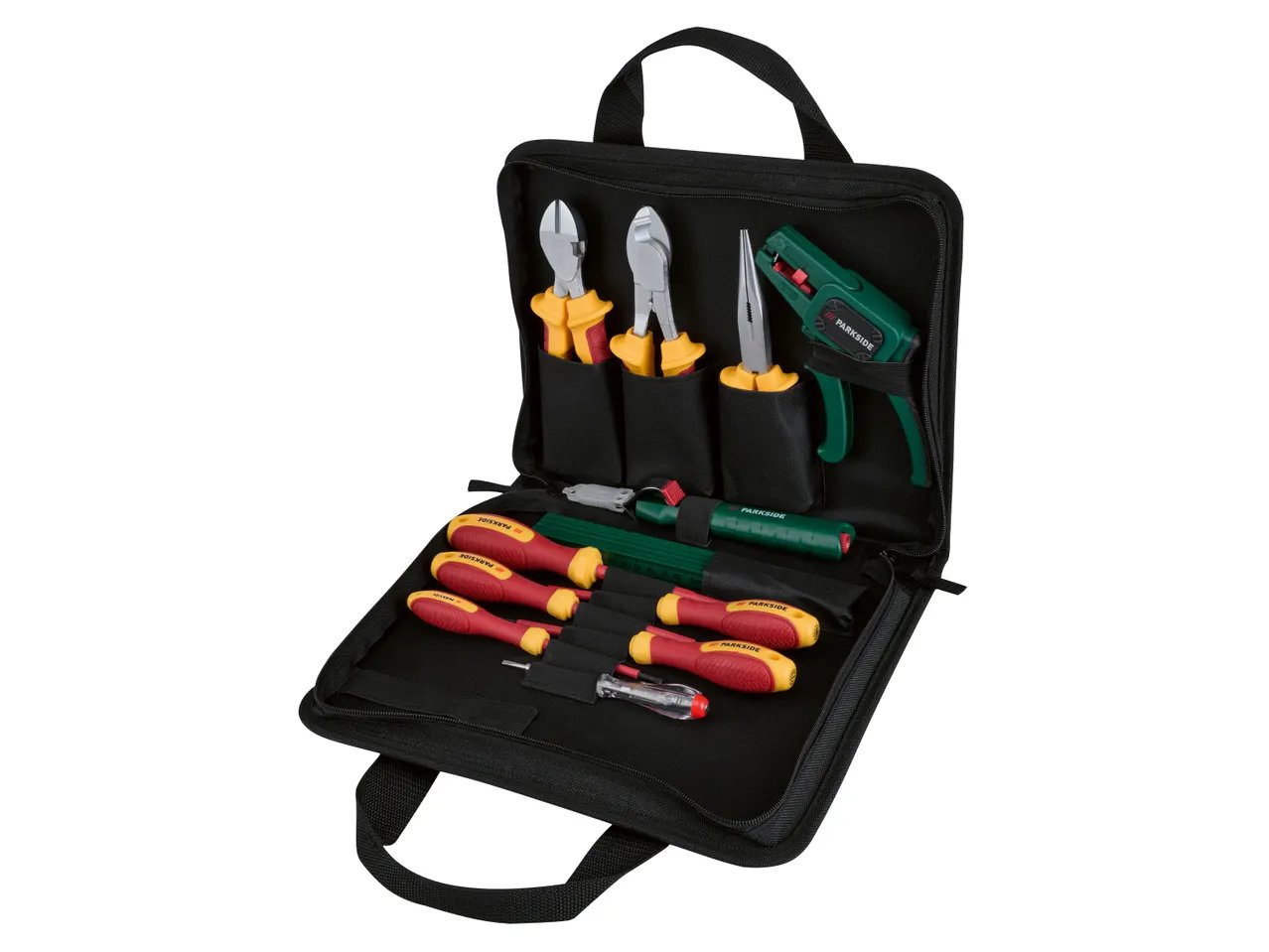 PARKSIDE® Set attrezzi per elettricista, 13 pezzi