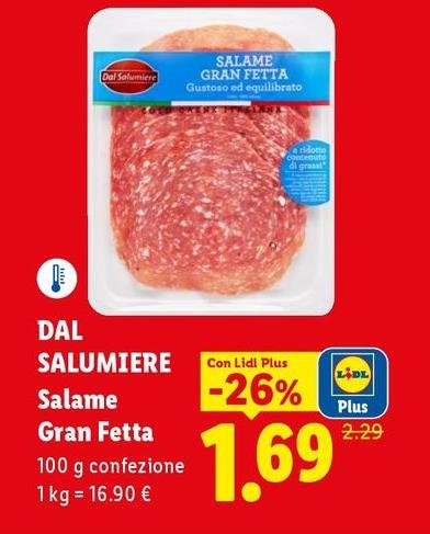 Dal Salumiere - Salame Gran Fetta