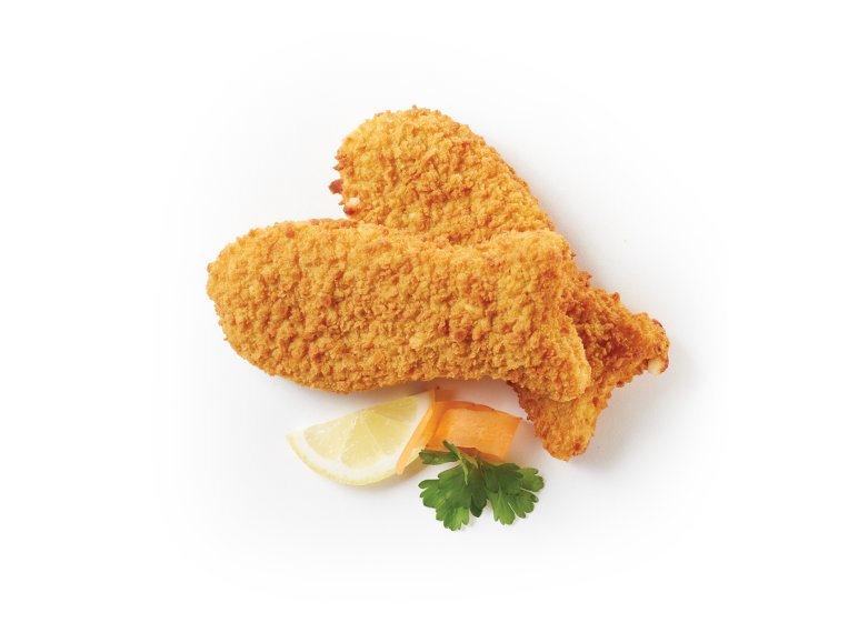 2 cotolette di pesce con formaggio