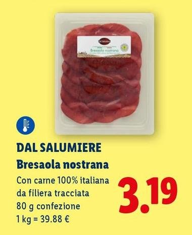 Dal Salumiere - Bresaola Nostrana