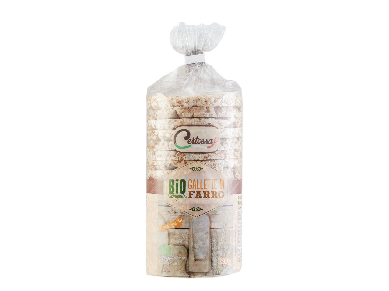 CERTOSSA Gallette di farro biologiche