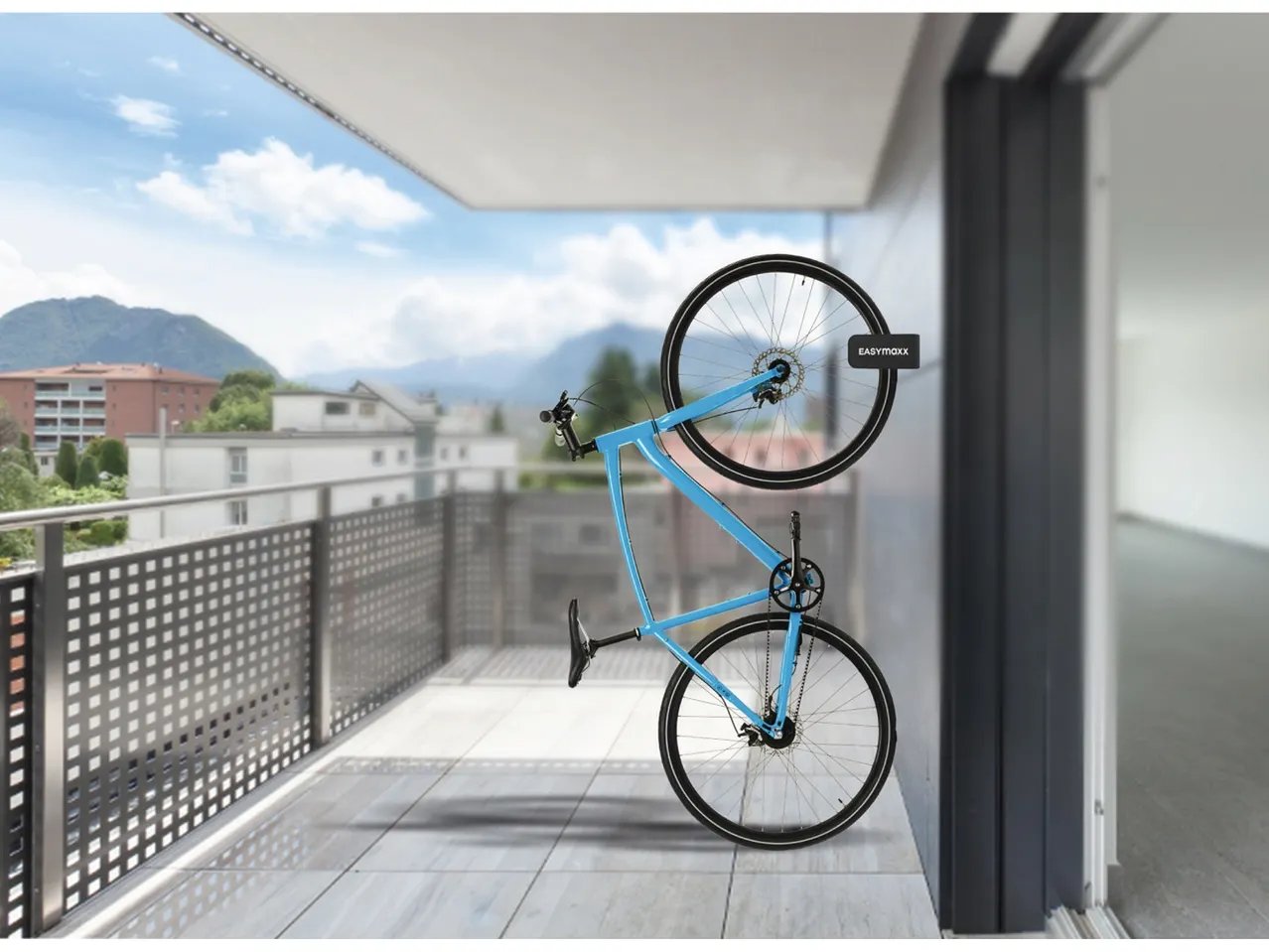 EASYMAXX Supporto da parete per bici