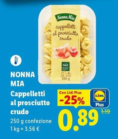 Nonna Mia - Cappelletti Al Prosciutto Crudo