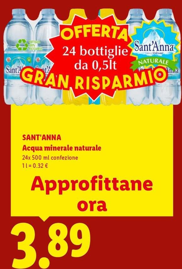 Sant'Anna - Acqua Minerale Naturale