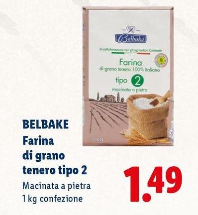 Belbake - Farina Di Grano Tenero Tipo 2