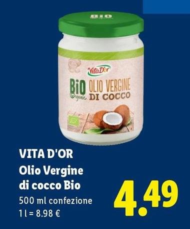 Vita D'or - Olio Vergine Di Cocco Bio