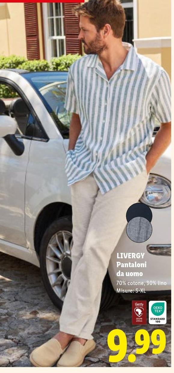 Livergy - Pantaloni Da Uomo