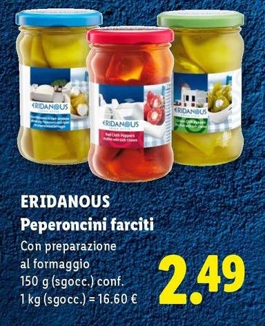 Eridanous - Peperoncini Farciti