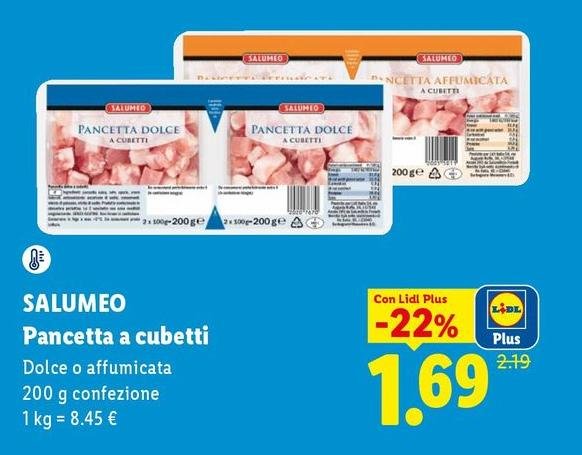 Salumeo - Pancetta A Cubetti