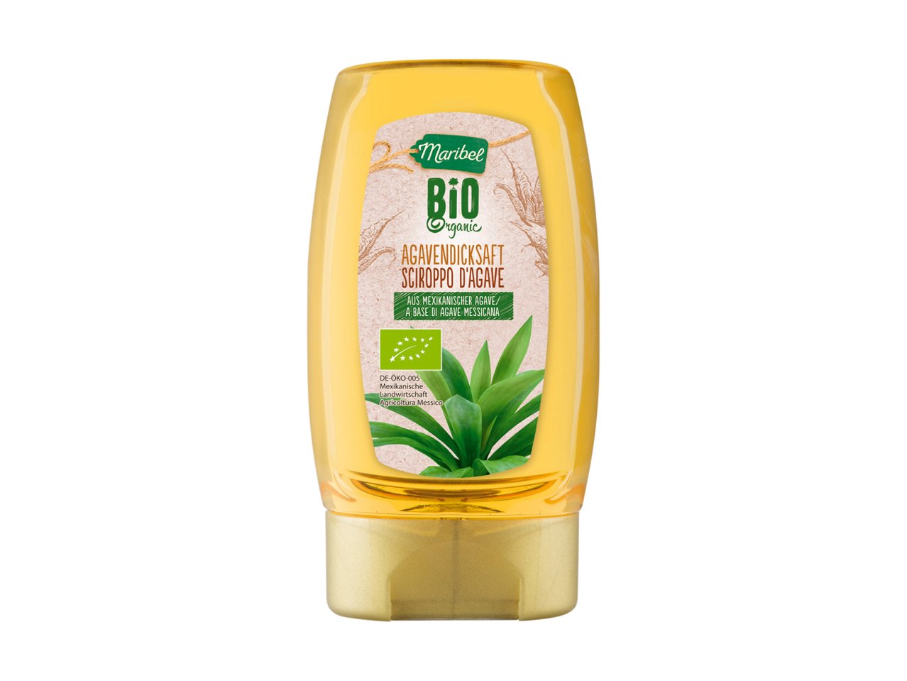 MARIBEL Sciroppo d’agave da agricoltura biologica