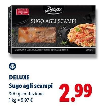 Deluxe - Sugo Agli Scampi