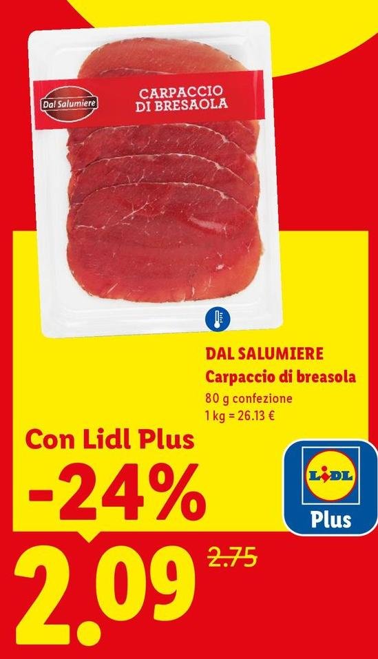 Dal Salumiere - Carpaccio Di Bresaola
