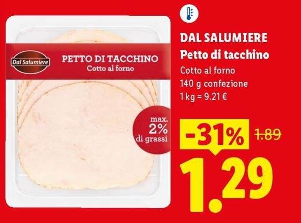 Dal Salumiere - Petto Di Tacchino