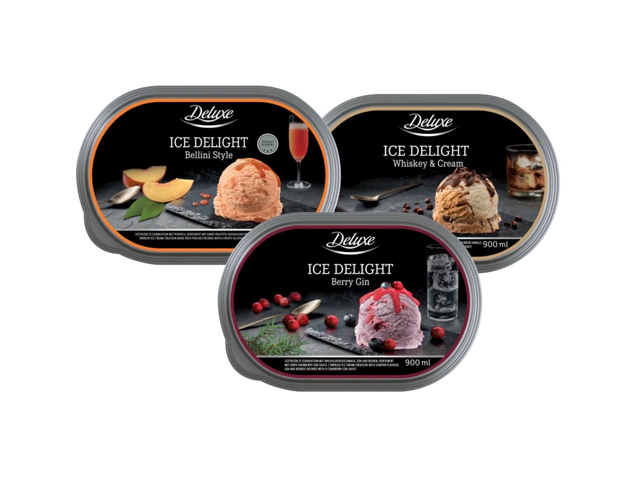 Gelati variegati