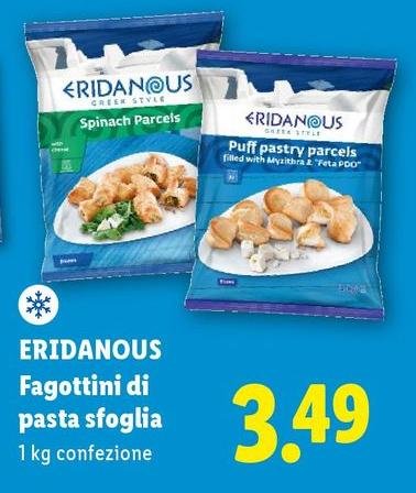 Eridanous - Fagottini Di Pasta Sfoglia