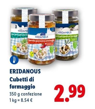 Eridanous - Cubetti Di Formaggio
