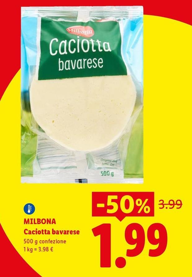 Milbona - Caciotta Bavarese