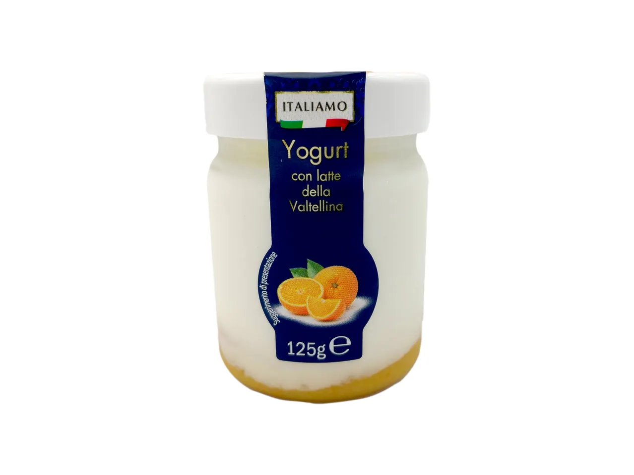 Yogurt con marmellata di arance siciliane