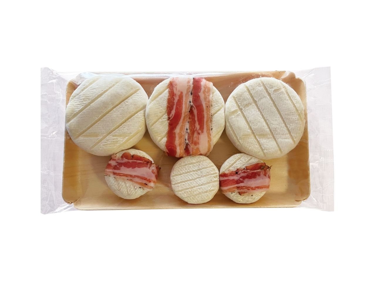 Tomini con bacon