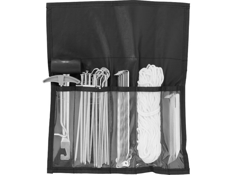 Set accessori per tenda, 50 pezzi