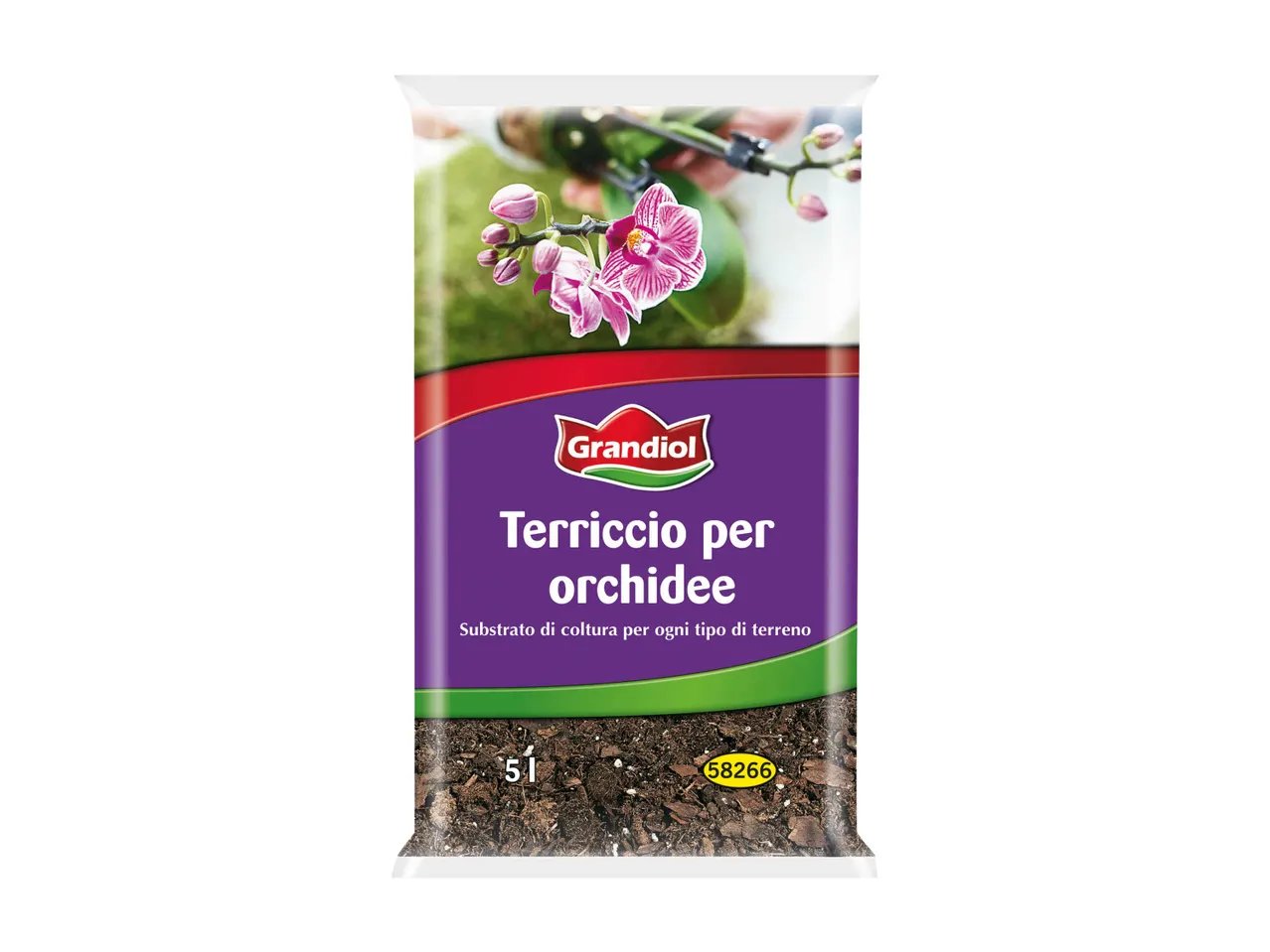 Terriccio per orchidee 5 l