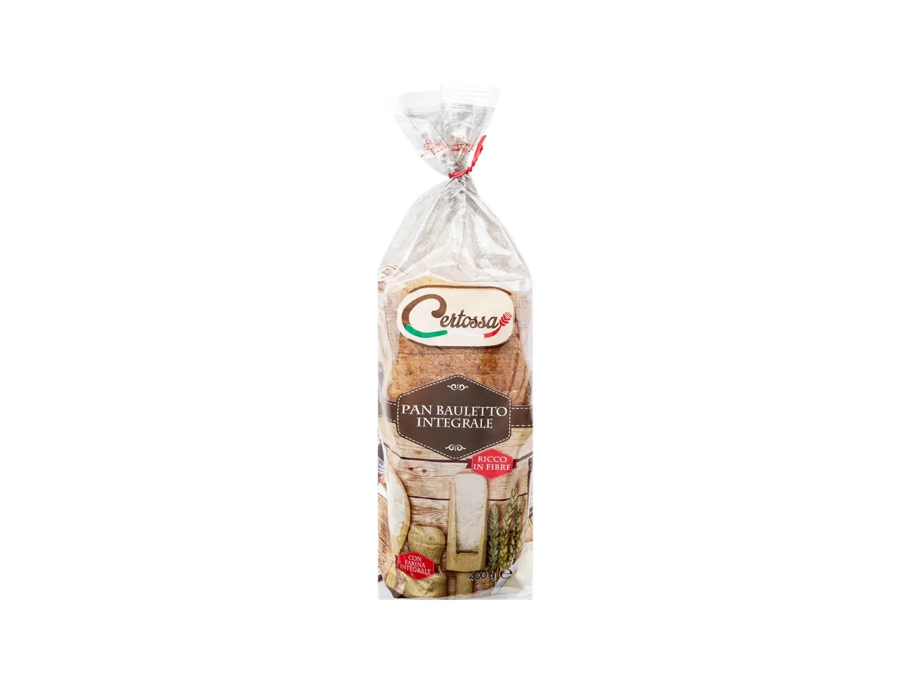 Pane bauletto integrale a fette