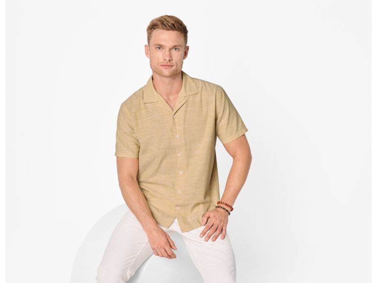 Camicia a maniche corte da uomo