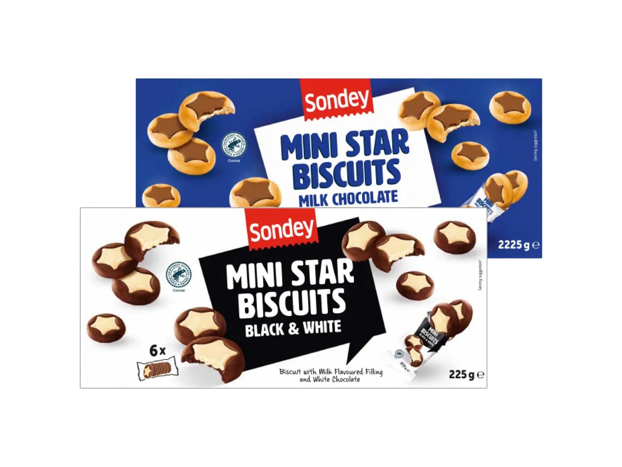 Biscotti mini star