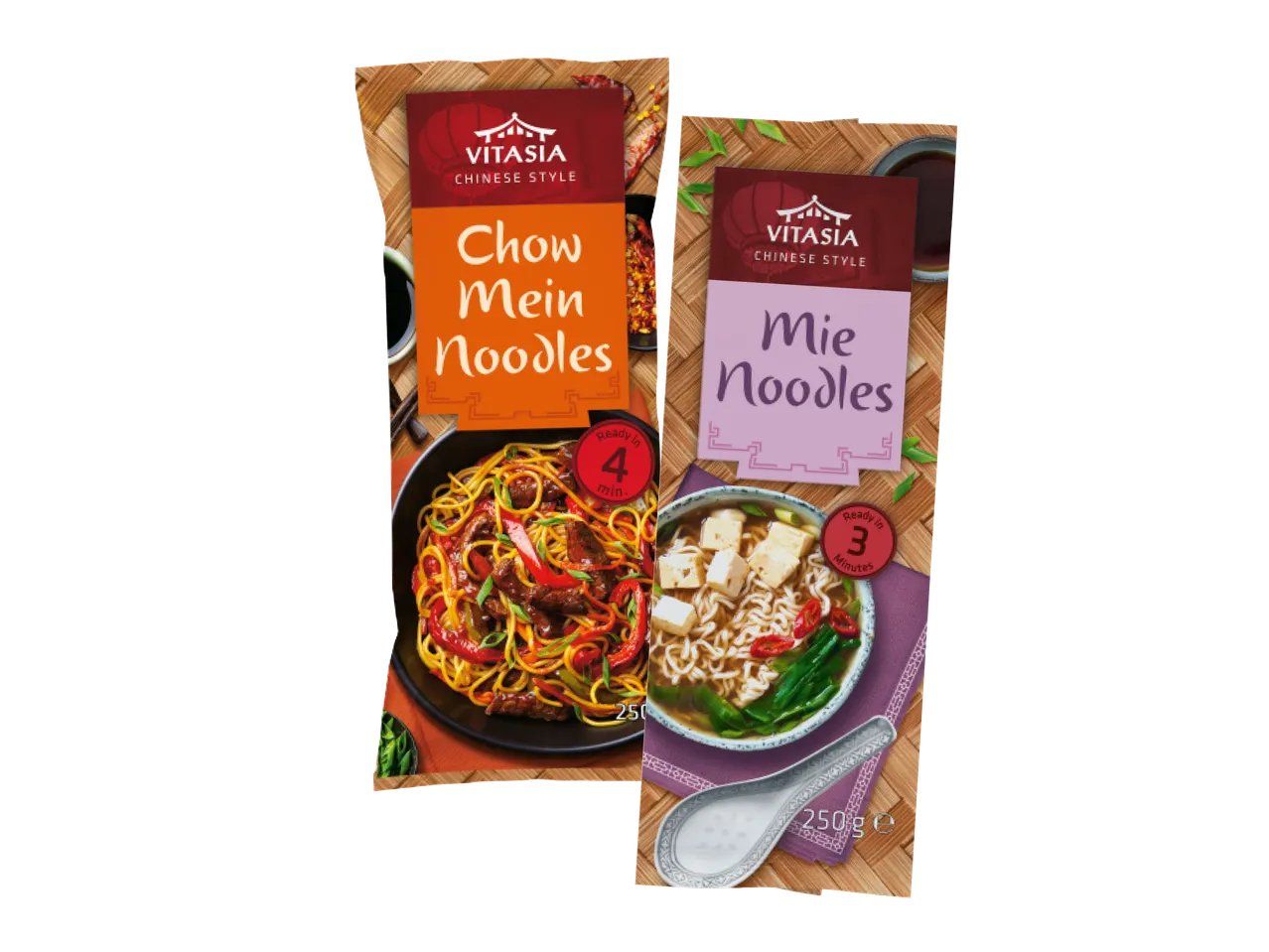 Chow Mein Noodles o Mie Noodles