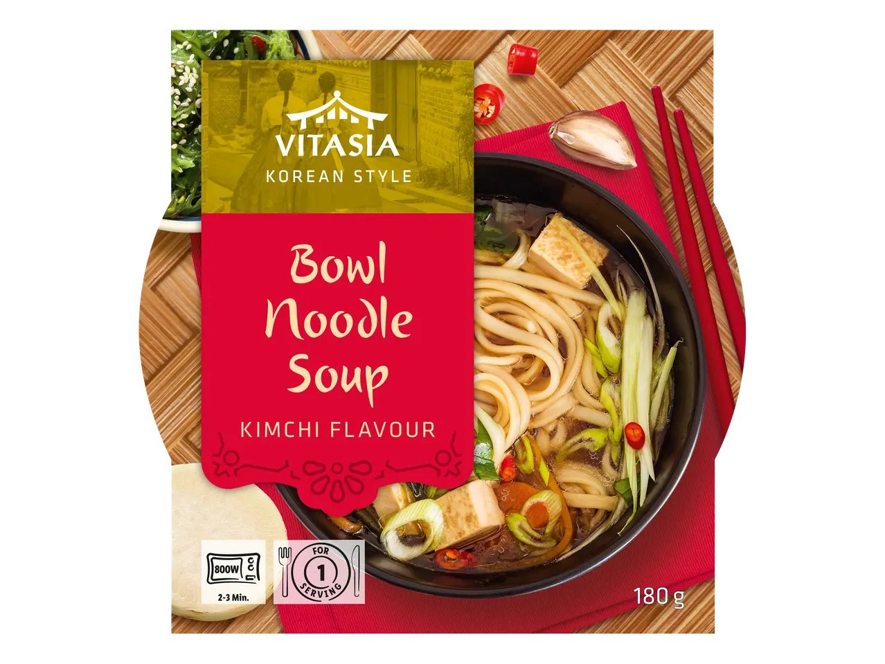 Zuppa con kimchi