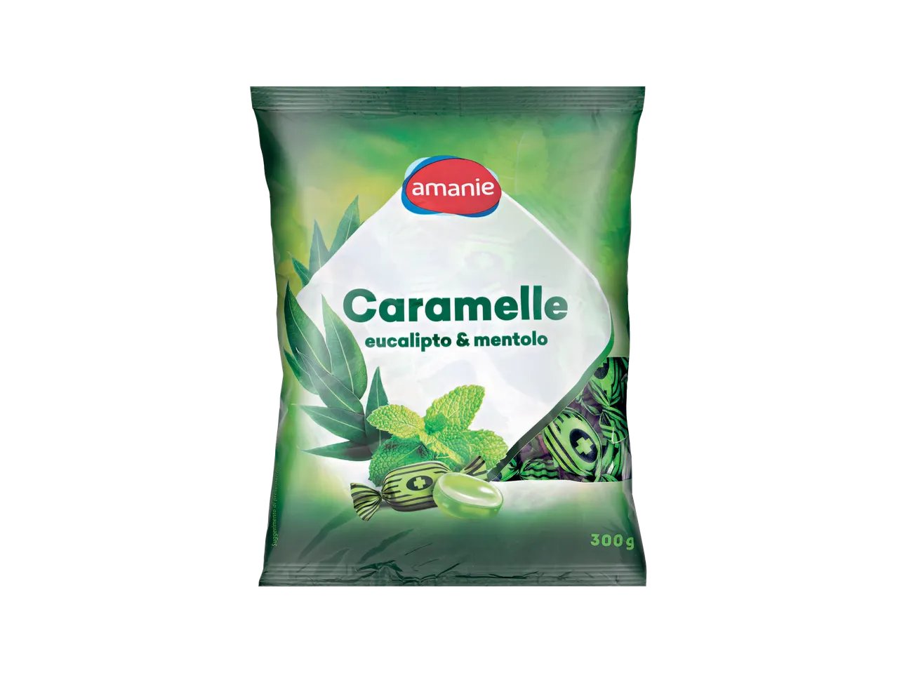 Caramelle al mentolo ed eucalipto