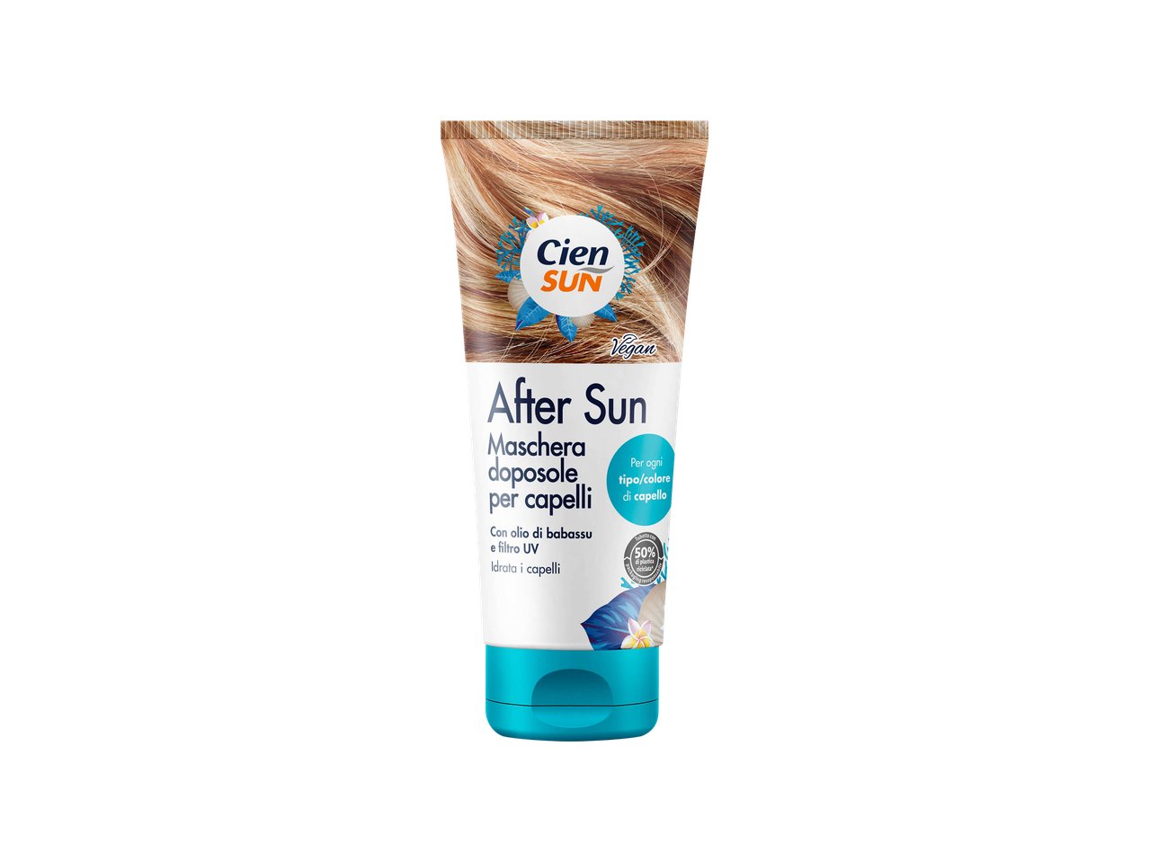 Maschera doposole per capelli