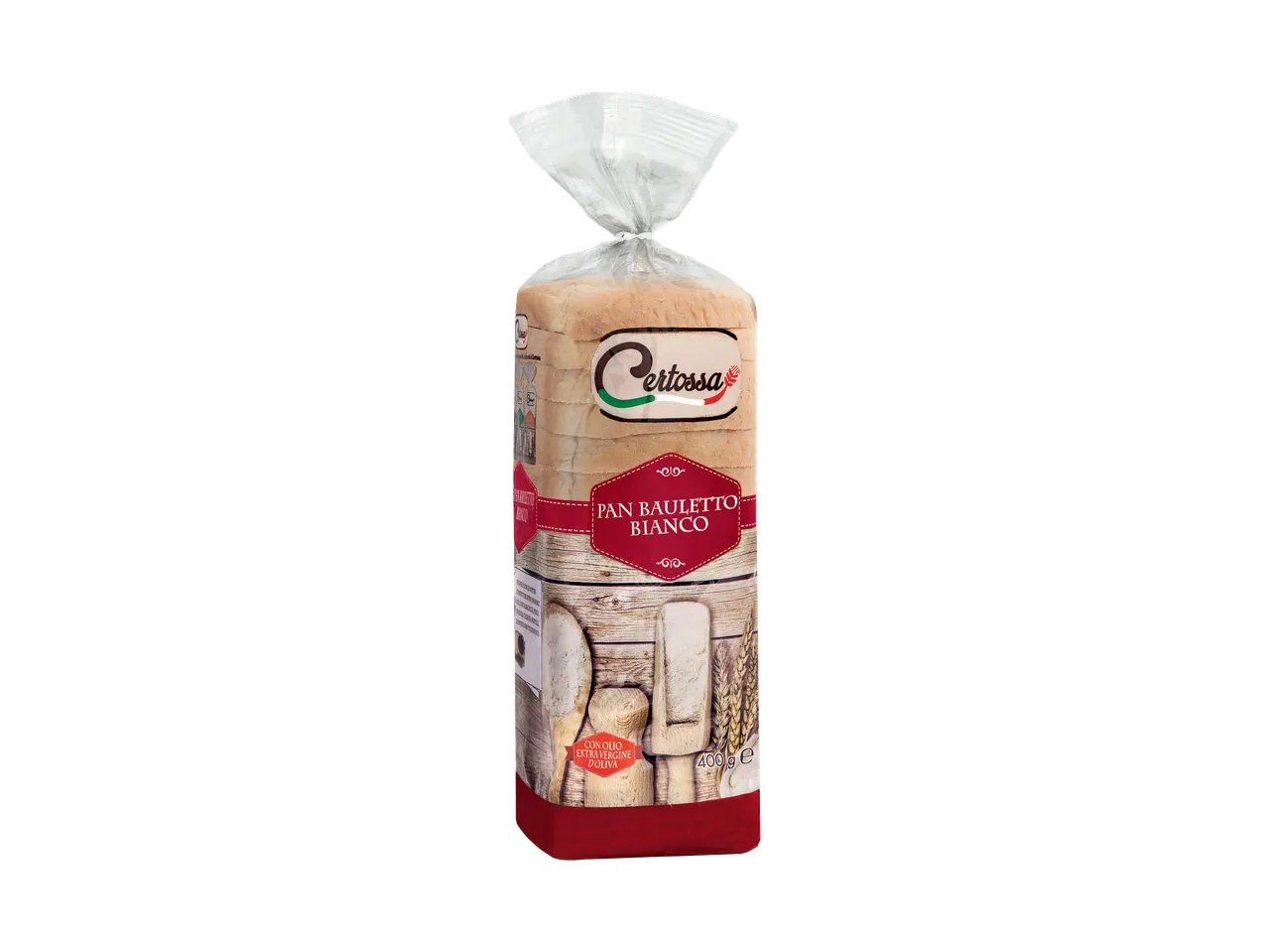 Pan bauletto bianco a fette