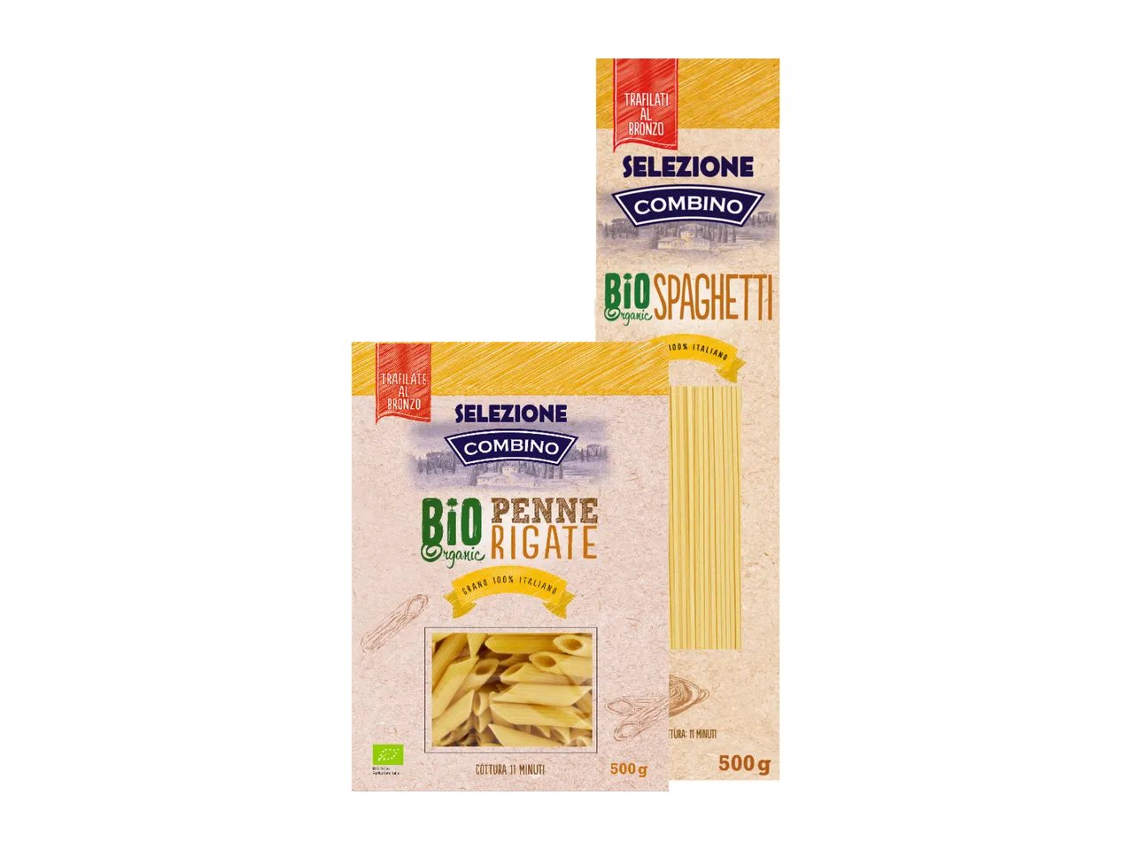 Spaghetti o penne rigate bio