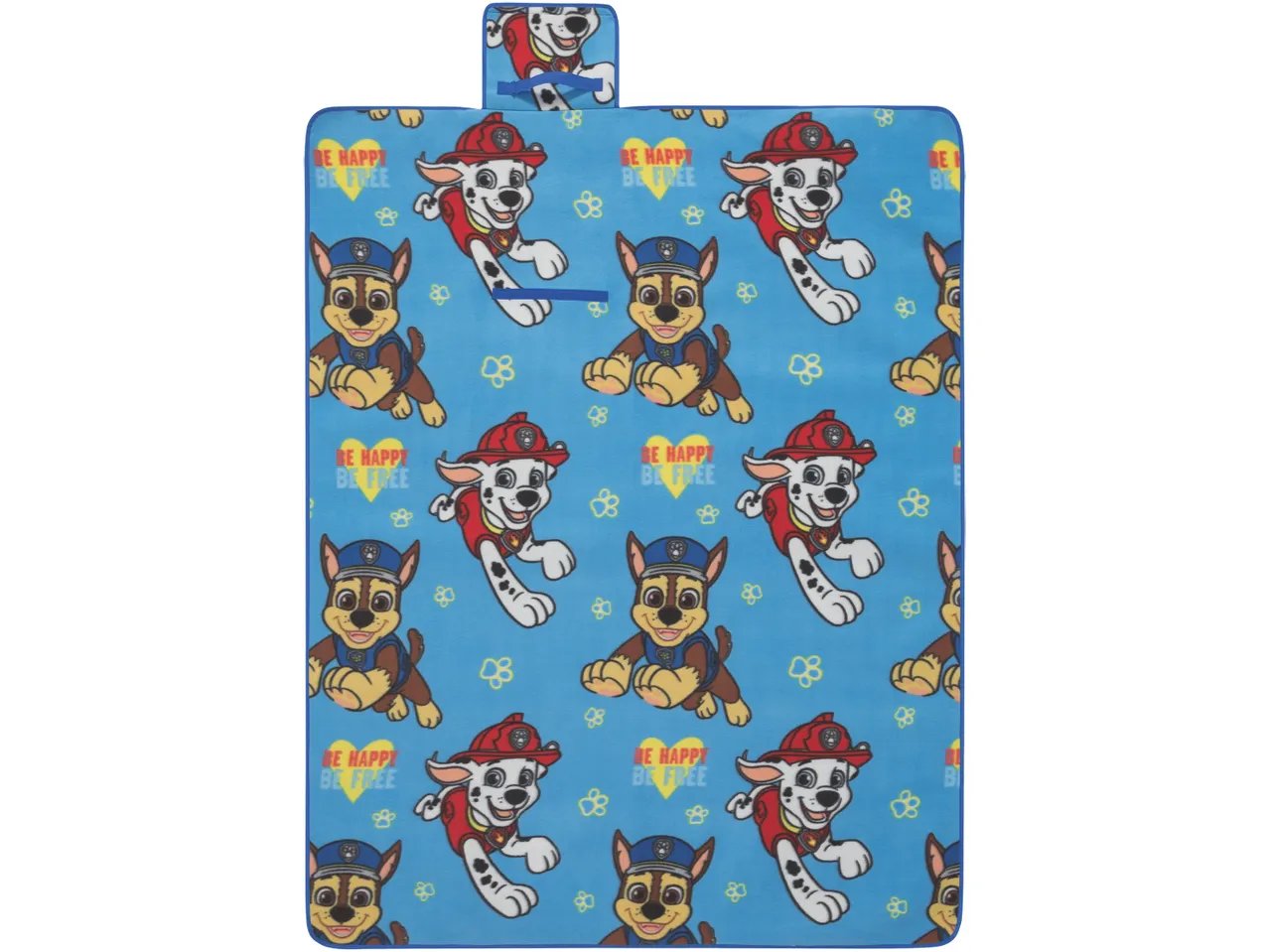 Coperta per pic-nic "Paw Patrol, Peppa Pig, Jurassic World", 125x160 cm
