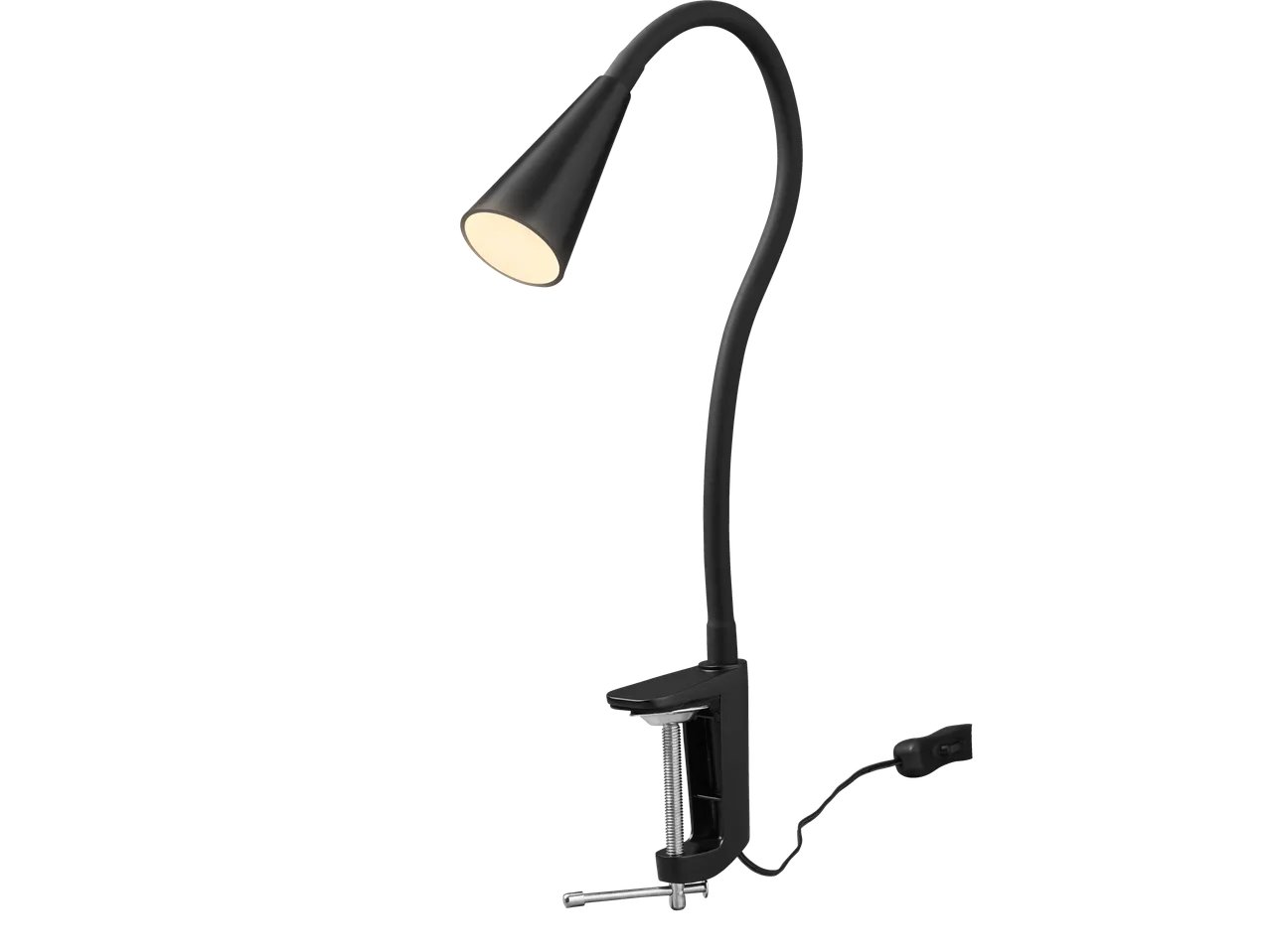 Lampada LED con morsetto