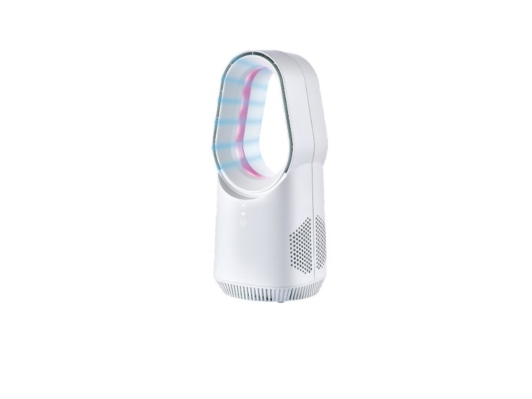 Mini ventilatore da tavolo con LED