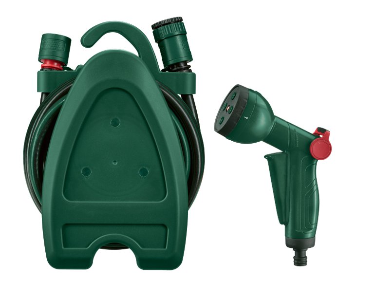 Set tubo per irrigazione con supporto da parete