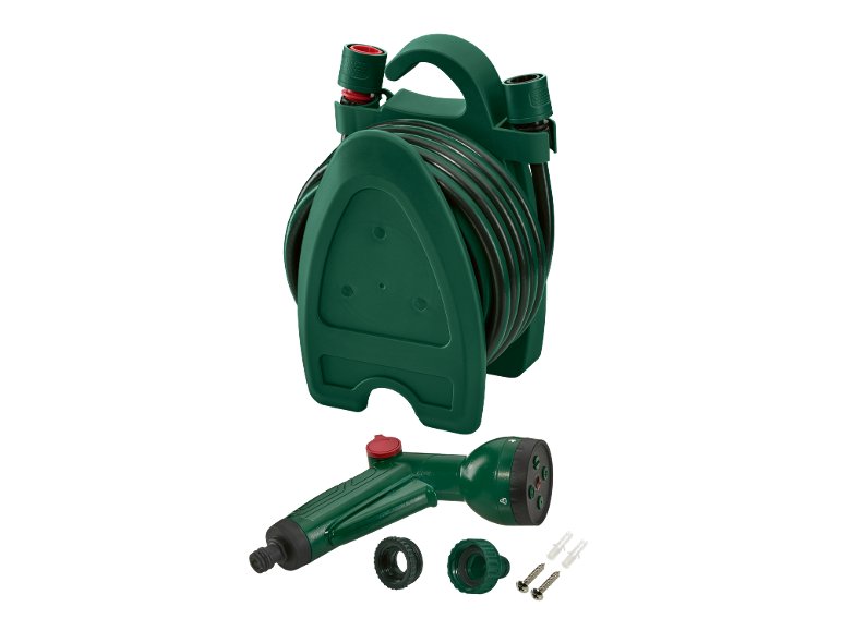 Set tubo per irrigazione con supporto da parete