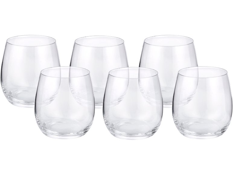 Set calici o bicchieri, 6 pezzi