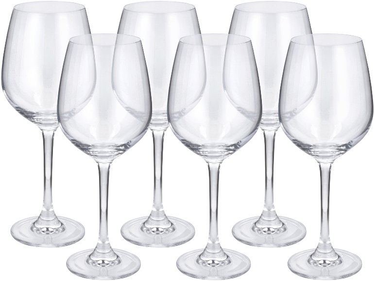 Set calici o bicchieri, 6 pezzi