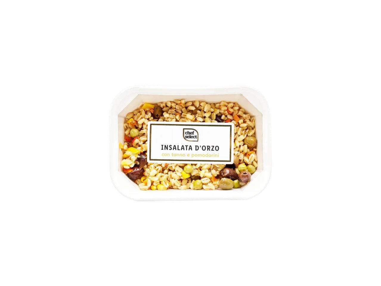 Insalata d'orzo con tonno e pomodorini