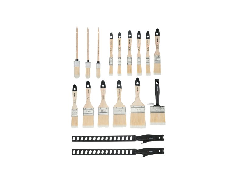 Set pennelli, 17 pezzi